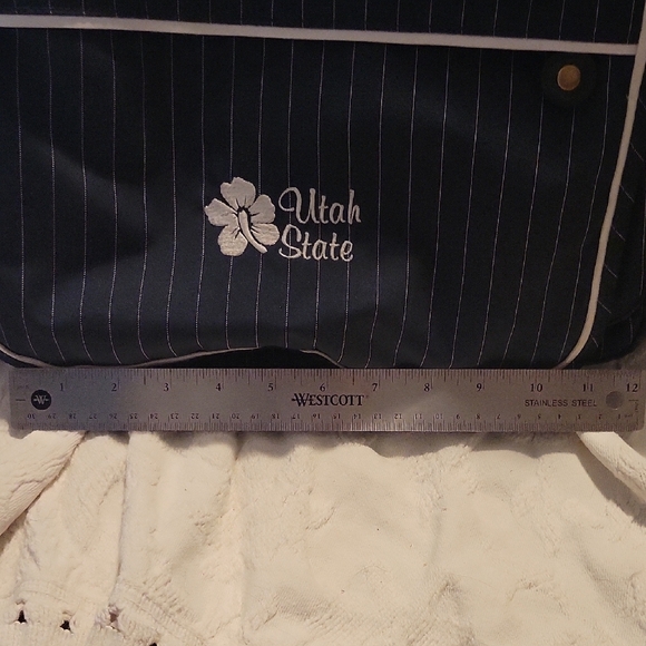 OGIO Navy Blue Striped Crossbody Bag - Picture 9 of 11